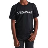 Specialized Wordmark T-Shirt Kinder kurzarm black
