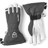 Hestra Army Leather Heli Ski 5 Finger grey