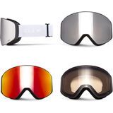 Clew Magnetic Goggle Silver / white