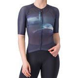 Castelli Climber's A/C W Jersey belgian blue/neon cobalt-silve