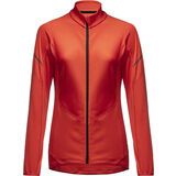 Gore Wear M Women Thermo Zip Shirt Langarm fireball