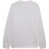 Fox Wordmark Oversized Long Sleeve Tee optic white