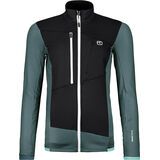 Ortovox Merino Fleece Grid Jacket W dark arctic grey