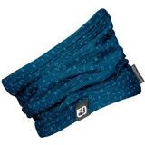 Ortovox Merino Fleece Light Grid Neckwarmer petrol blue