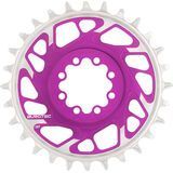 Burgtec 3 mm Offset Thick Thin Chainring SRAM 8-Bolt purple rain
