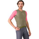 Castelli Corretto Jersey elmwood/rosa giro-white