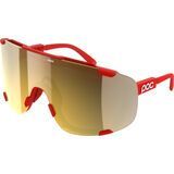 POC Devour Clarity Road/Partly Sunny Gold / prismane red