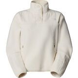 The North Face Women’s Cragmont Fleece 1/4 Snap white dune