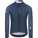 Q36.5 Gregarius Hybrid Collar Fade Long Sleeve Jersey nautica blue