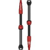 Lezyne CNC TLR Valve Pro - 80 mm red