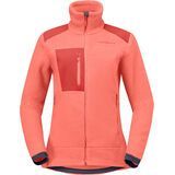 Norrona trollveggen warm3 Jacket W's deep sea coral/baked apple