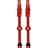 Muc-Off Big Bore Lite Tubeless Valves - 70 mm red