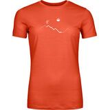 Ortovox 150 Merino Cool Peak Focus TS W sunset orange