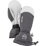 Hestra Army Leather Heli Ski Mitt grey