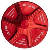 OAK Components Forkcap Air für Federgabel Ventil red