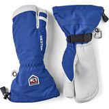 Hestra Army Leather Heli Ski 3 Finger royal blue