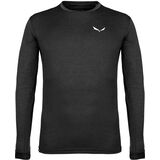 Salewa Puez Melange Dry’Ton Langarm Tee Herren black out melange