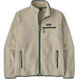 Patagonia Men's Retro Pile Jacket pelican w/canopy green