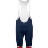 Gore Wear C5 Fade Bib Shorts+ orbit blue/fireball