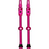 Muc-Off Big Bore Lite Tubeless Valves - 80 mm pink