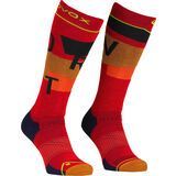Ortovox Freeride Long Socks Cozy M cengia rossa