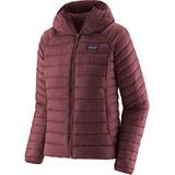 Patagonia Women's Down Sweater Hoody dark ruby
