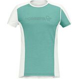 Norrona falketind equaliser merino T-Shirt W's malachite green