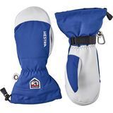 Hestra Army Leather Heli Ski Mitt royal blue