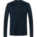 super.natural M Casual Rib Bio J LS blueberry