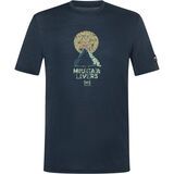 super.natural No Map Tee Herren blueberry/various