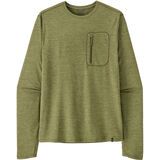 Patagonia Men's Long-Sleeved Capilene Cool Sun Shirt caper green/buckhorn green x-dye