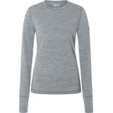 super.natural W Tundra175 LS cashmere grey melange
