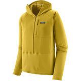 Patagonia Men's R1 Hybrid Pullover Hoody bundle green