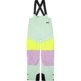 Picture Elwy Bib Pants silt green orchid acid