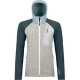 Ortovox Merino Fleece Grid Plus Classic Knit Hoody W glacier grey