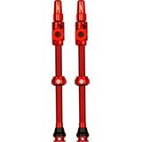Muc-Off Big Bore Lite Tubeless Valves - 80 mm red