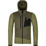 Ortovox Merino Fleece Grid Hoody M wild herbs