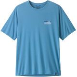 Patagonia Men's Cap Cool Daily Shirt - '73 Skyline shore blue/light shore blue x-dye