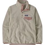 Patagonia Women's Lightweight Synchilla Snap-T Pullover oatmeal heather w/moonrise taupe