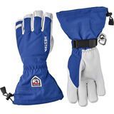 Hestra Army Leather Heli Ski 5 Finger royal blue