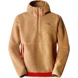 The North Face Men’s Campshire Fleece Hoodie almond butter/fiery red