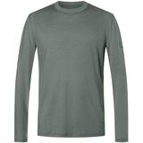 super.natural Casual Rib Bio J LS Herren eucalyptus