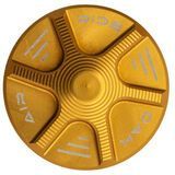 OAK Components Forkcap Air für Federgabel Ventil gold