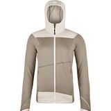Ortovox Merino Fleece Light Hoody W grey sand
