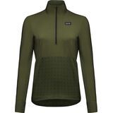 GOREWEAR TrailKPR Hybrid 1/2-Zip Damen utility green