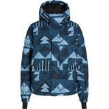 O’Neill Z.E.N. Puffer Hybrid Jacket Women blue triangle ikat