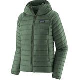Patagonia Women's Down Sweater Hoody canopy green