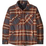 Patagonia Men's Lightweight Insulated Fjord Flannel Shirt Ashore ink black