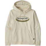Patagonia Men's '95 Oval Logo Uprisal Hoody birch white