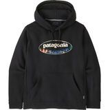 Patagonia Men's '95 Oval Logo Uprisal Hoody black/kaleido